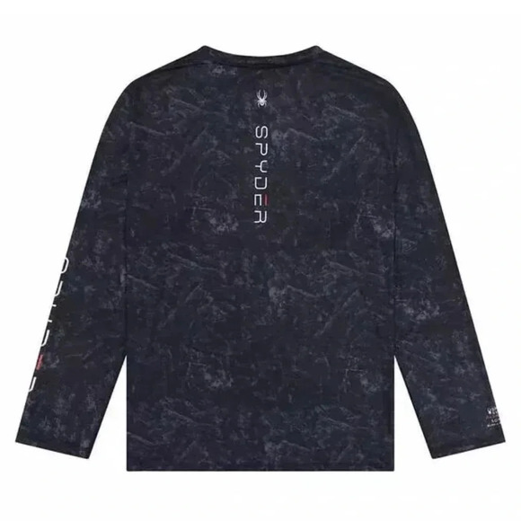 Spyder Men's Long Sleeve Rashguard - Picture 12 of 14